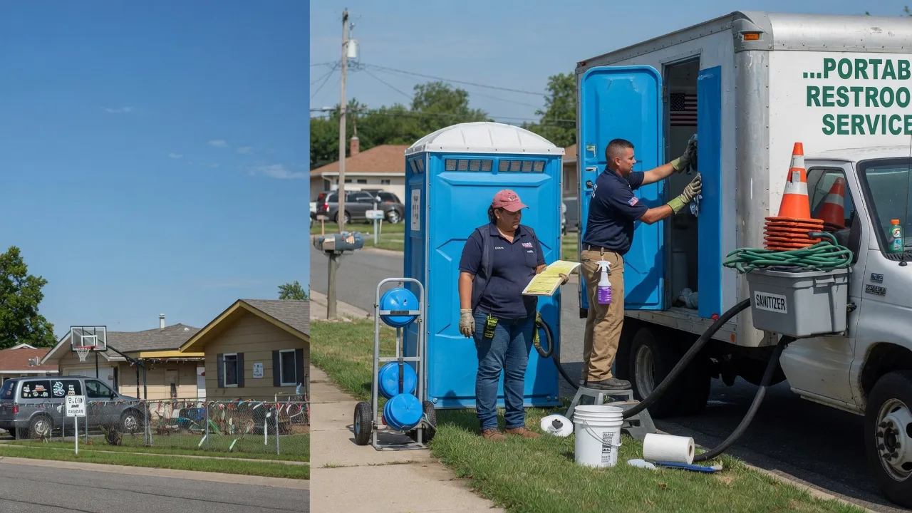 Portable Toilet Rental in Springfield, MO near me